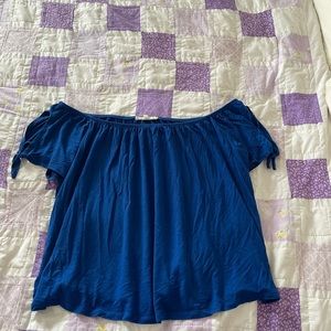 Off shoulder top